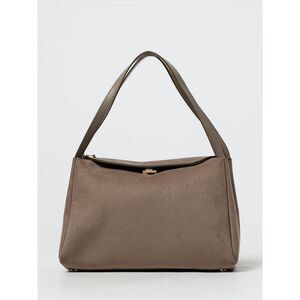 Themoire Shoulder Bag Woman Grey